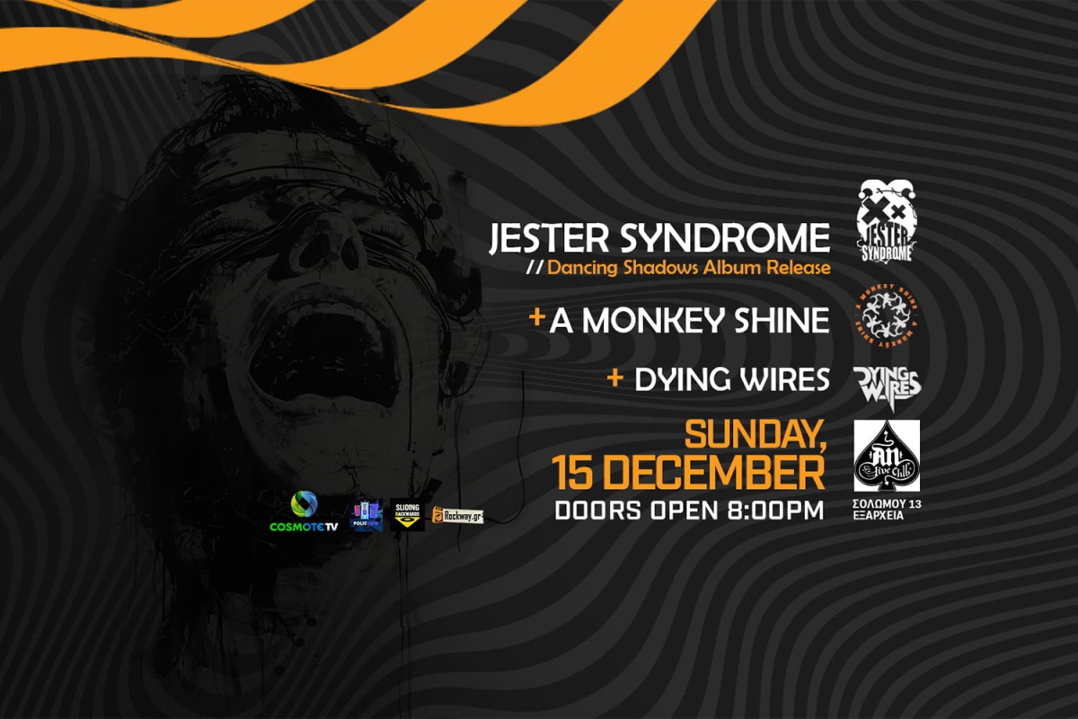 Jester Syndrome / A Monkey Shine / Dying Wires | @ An Club 15 / 12 / 2024