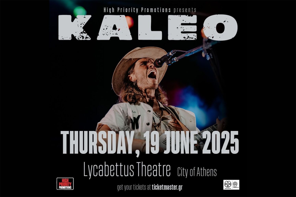 KALEO | CITY OF ATHENS LYCABETTUS THEATRE | 19 JUNE 2025