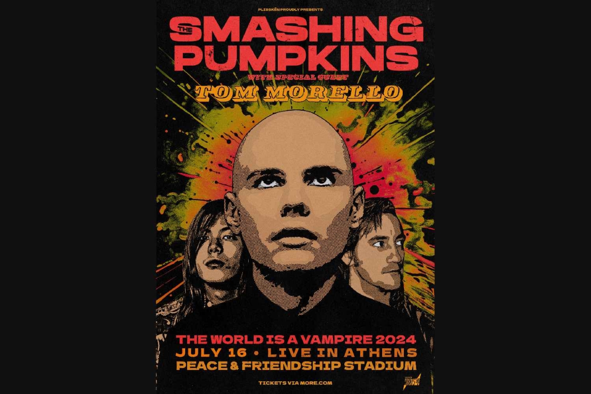 16 ΙΟΥΛΙΟΥ: Οι Smashing Pumpkins στο ΣΕΦ!