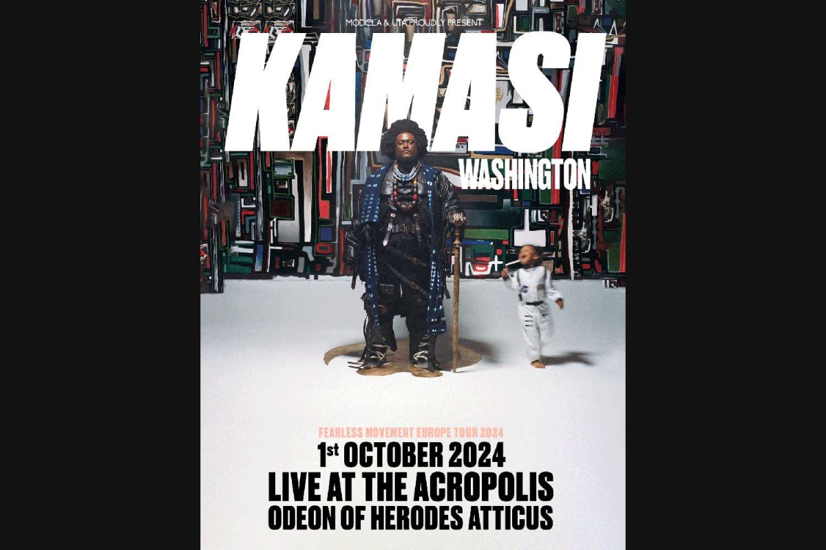 O KAMASI WASHINGTON στο Ηρώδειο την Τρίτη 1 Οκτωβρίου 2024!