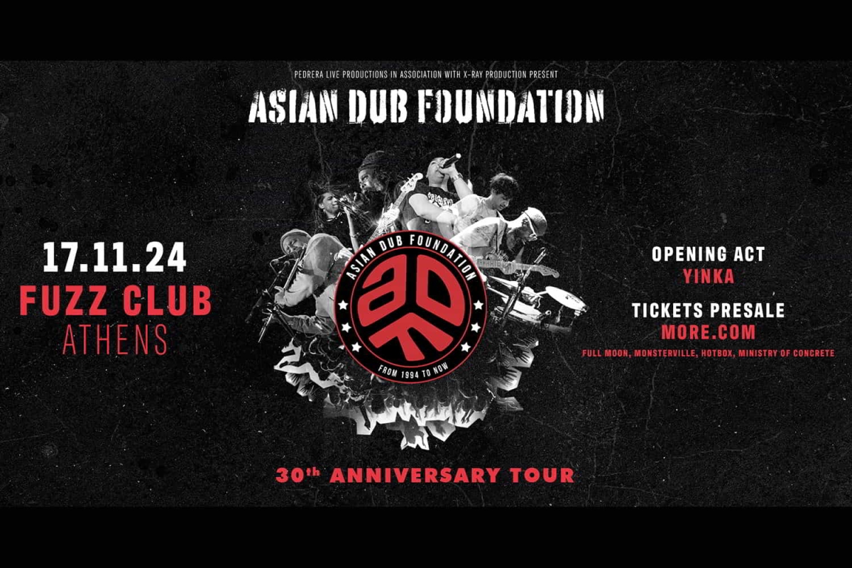 30 years ASIAN DUB FOUNDATION | 17.11.24, Fuzz Club | opening act: Yinka