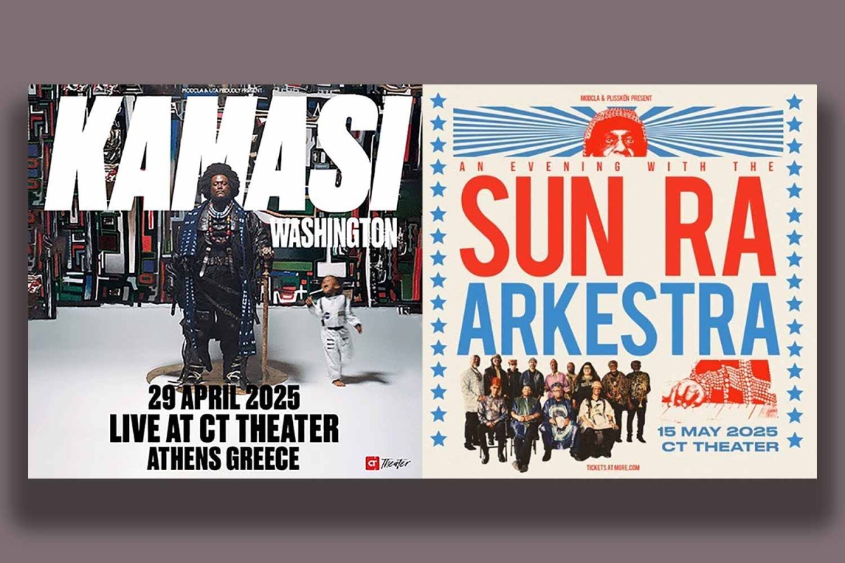 Kamasi Washington &amp; The Sun Ra Arkestra στο CT Theater, 29 Απριλίου και 15 Μαΐου αντίστοιχα!